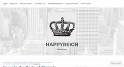 Desktop Screenshot of happyreign.com